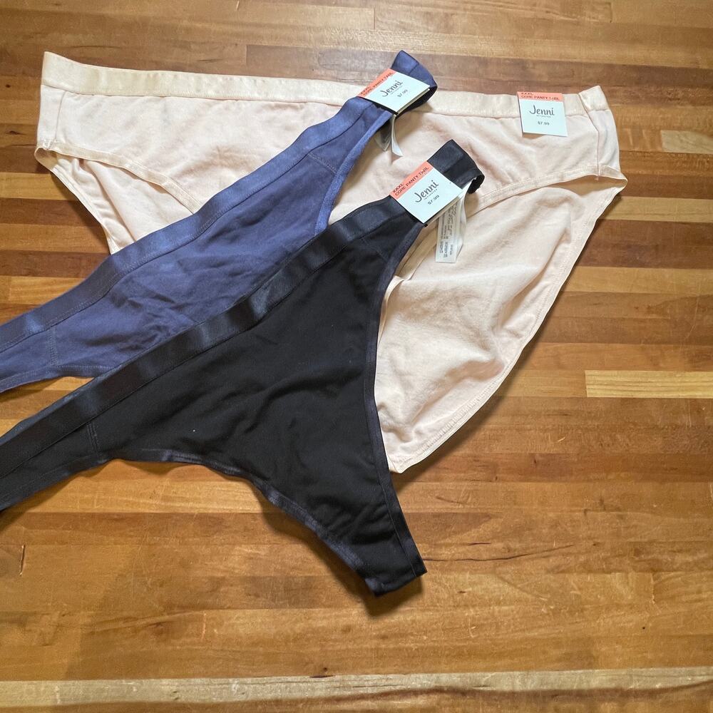 Jenni Women's 2 Thong 1 hipster set XXL
